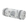 J. Queen New York Blue Garden Neckroll Pillow -J. Queen New York Belk 2089