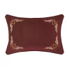 J. Queen New York Montecito - Red Boudoir Decorative Throw Pillow 1 J. Queen New York Montecito - Red Boudoir Decorative Throw Pillow -J. Queen New York Belk 2104