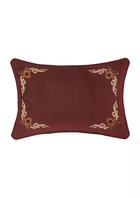 J. Queen New York Montecito - Red Boudoir Decorative Throw Pillow 5 J. Queen New York Montecito - Red Boudoir Decorative Throw Pillow - Image 3