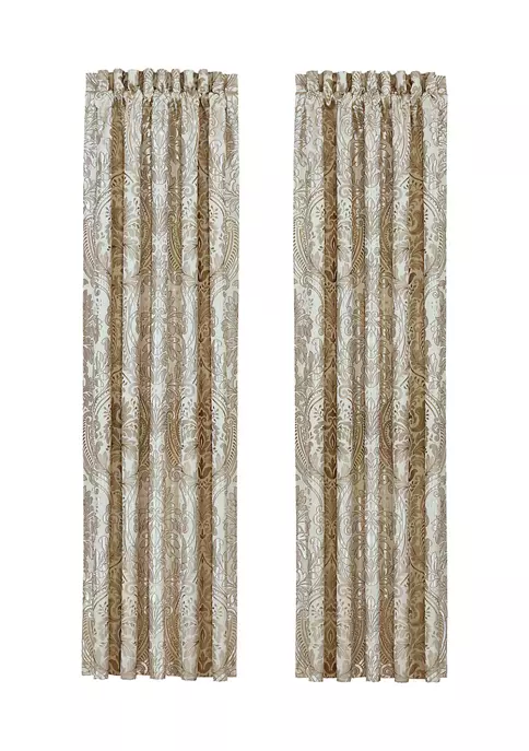 J. Queen New York Belgium Window Panels 4 J. Queen New York Belgium Window Panels - Image 2