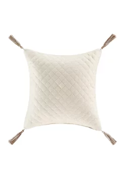J. Queen New York Braelynn 18" Square Decorative Throw Pillow