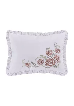 J. Queen New York Estelle - Blush Boudoir Decorative Throw Pillow