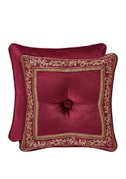 J. Queen New York Maribella Crimson 18 in Square Pillow -J. Queen New York Belk 220