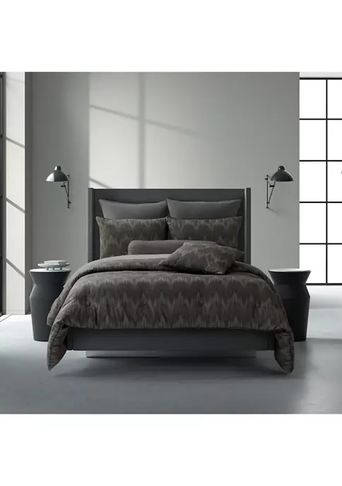 J. Queen New York Axel Charcoal Bolster Decorative Throw Pillow 5 J. Queen New York Axel Charcoal Bolster Decorative Throw Pillow - Image 3