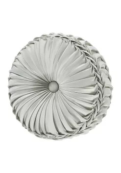 J. Queen New York Surano Tufted Round Pillow
