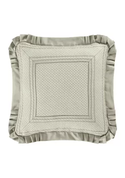 J. Queen New York Leonardo 20" Square Throw Pillow