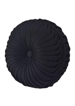 J. Queen New York Stefania Tufted Round Decorative Throw Pillow -J. Queen New York Belk 2241