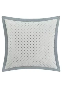 J. Queen New York Blue Garden Euro Sham -J. Queen New York Belk 2266