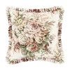 J. Queen New York Estelle - Coral 16" Square Decorative Throw Pillow