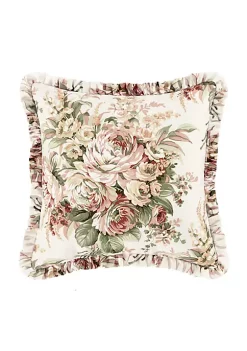 J. Queen New York Estelle - Coral 16" Square Decorative Throw Pillow -J. Queen New York Belk 2289