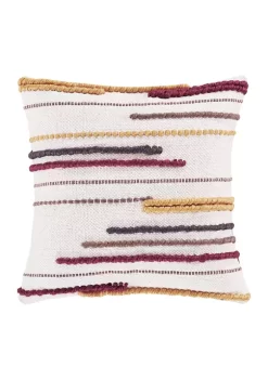 J. Queen New York Willa - Pillow 18" Square Decorative Throw Pillow