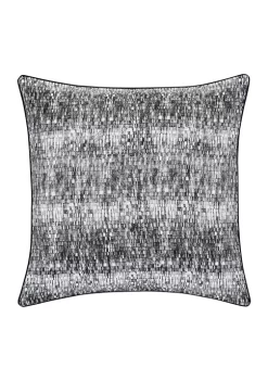 J. Queen New York Brixton Black 20 Inch Square Decorative Throw Pillow -J. Queen New York Belk 2341