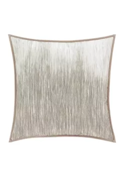 J. Queen New York Vaughn Gray 20 Inch Square Decorative Throw Pillow