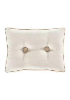 J. Queen New York La Boheme Two Button Boudoir Pillow