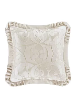 J. Queen New York La Boheme 20" Embellished Square Throw Pillow -J. Queen New York Belk 2367