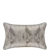 J. Queen New York Crestview Silver Boudoir Decorative Throw Pillow -J. Queen New York Belk 2430