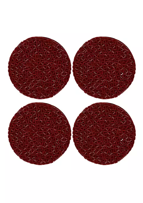 J. Queen New York SPARKLE COASTERS 4PC. SET 5 J. Queen New York SPARKLE COASTERS 4PC. SET - Image 3