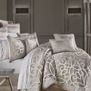J. Queen New York Deco Silver 4-Piece Comforter Set -J. Queen New York Belk 272