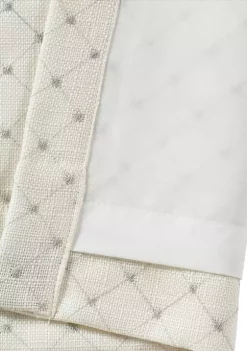 J. Queen New York Garden View Ivory 84 Inch Window Panel Pair -J. Queen New York Belk 3