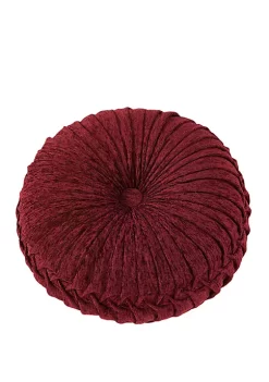 J. Queen New York Taormina Tufted Round Decorative Throw Pillow
