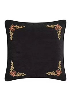 J. Queen New York Toscano Black Euro Sham -J. Queen New York Belk 323