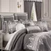 J. Queen New York Flint Charcoal 4 Piece Comforter Set -J. Queen New York Belk 343