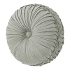 J. Queen New York Sovana Tufted Round Decorative Throw Pillow
