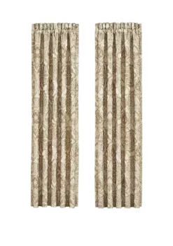 J. Queen New York Sandstone 84 Inch Window Panel Pair -J. Queen New York Belk 47
