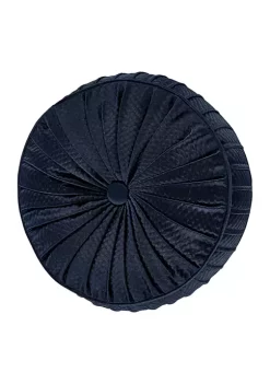 J. Queen New York Giardino Tufted Round Pillow -J. Queen New York Belk 501