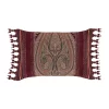 J. Queen New York Garnet Red Boudoir Decorative Throw Pillow -J. Queen New York Belk 516