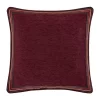 J. Queen New York Garnet Red Euro Sham -J. Queen New York Belk 542