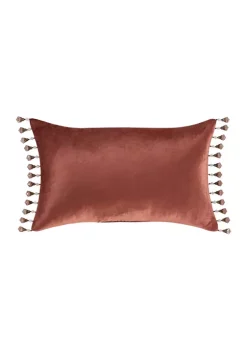 J. Queen New York Juliette Terracotta Boudoir Decorative Throw Pillow -J. Queen New York Belk 573