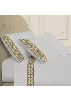 J. Queen New York Majestic - 4Pc. Sheet Set