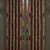 J. Queen New York Garnet Red 84 Inch Window Panel Pair -J. Queen New York Belk 674