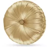 J. Queen New York Satinique Tufted Round Decorative Pillows
