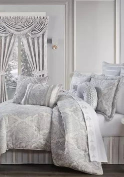 J. Queen New York Iceland Powder Blue 4 Piece Comforter Set