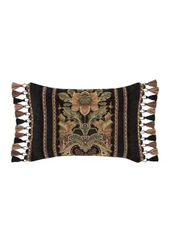 J. Queen New York Toscano Black Boudoir Decorative Throw Pillow -J. Queen New York Belk 70