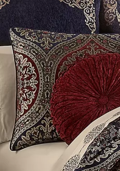 J. Queen New York Taormina Red 4 Piece Comforter Set -J. Queen New York Belk 738
