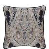 J. Queen New York Luciana Indigo 20 Inch Square Decorative Throw Pillow