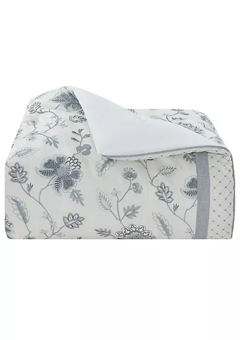 J. Queen New York BLUE GARDEN CALIFORNIA KING 4PC. COMFORTER SET 4 J. Queen New York BLUE GARDEN CALIFORNIA KING 4PC. COMFORTER SET - Image 2