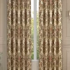 J. Queen New York Juliette Terracotta 84 Inch Window Panel Pair -J. Queen New York Belk 903