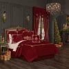 J. Queen New York Noelle - Crimson Duvet Cover 3Pc. Set -J. Queen New York Belk 910