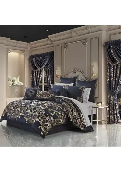 J. Queen New York CARUSO QUEEN 4PC. COMFORTER SET