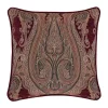 J. Queen New York Garnet Red 20 Inch Square Decorative Throw Pillow -J. Queen New York Belk 964