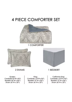 J. Queen New York Aidan Spa Comforter Set -J. Queen New York Belk 97