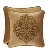J. Queen New York Sicily Gold 20 in Square Embellished Pillow -J. Queen New York Belk 977