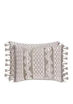 J. Queen New York Bel Air Sand Boudoir Pillow